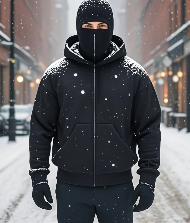 ArcticShield Full-Face Thermal Hoodie